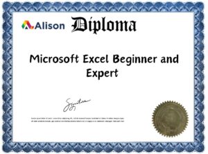 Free Excel Course - Alison